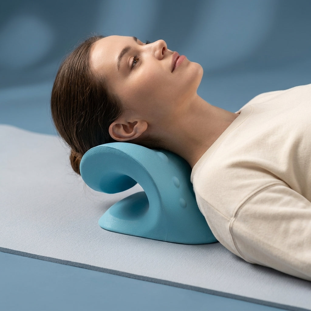 Neck & Shoulder Relaxer ? Tech Neck Relief Pillow